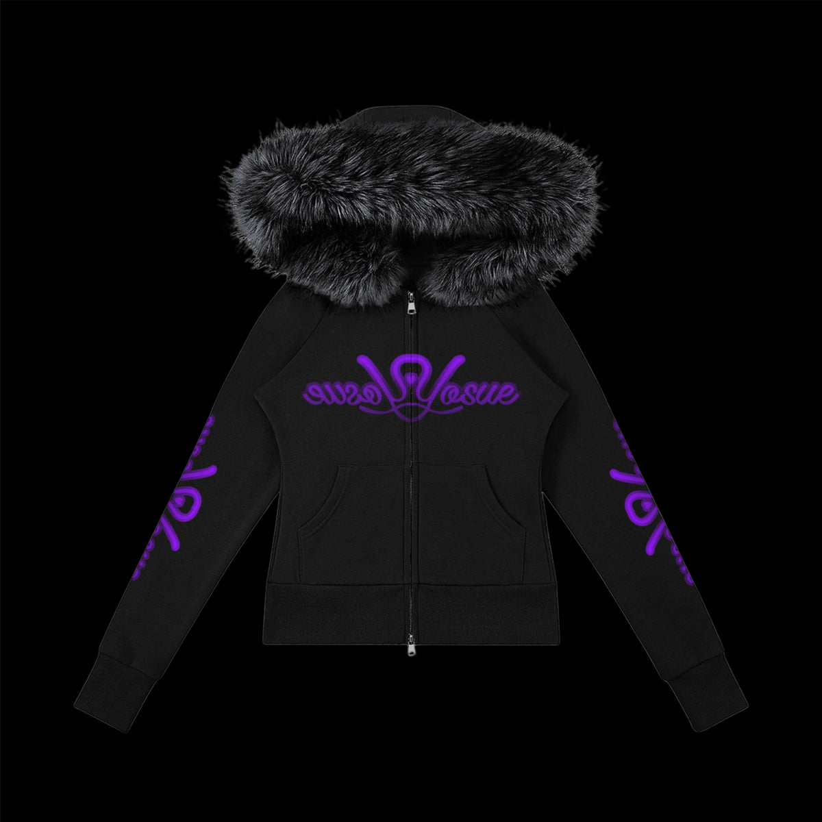 y0sue fur hood Jacket