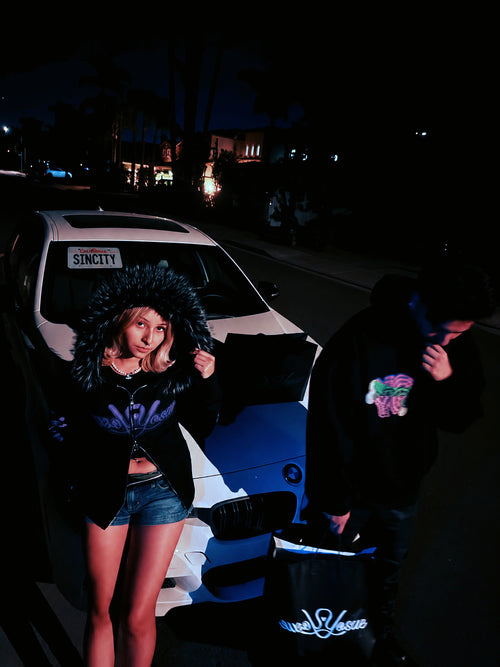 y0sue fur hood Jacket