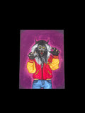 MJ WERECAT PAINTING
