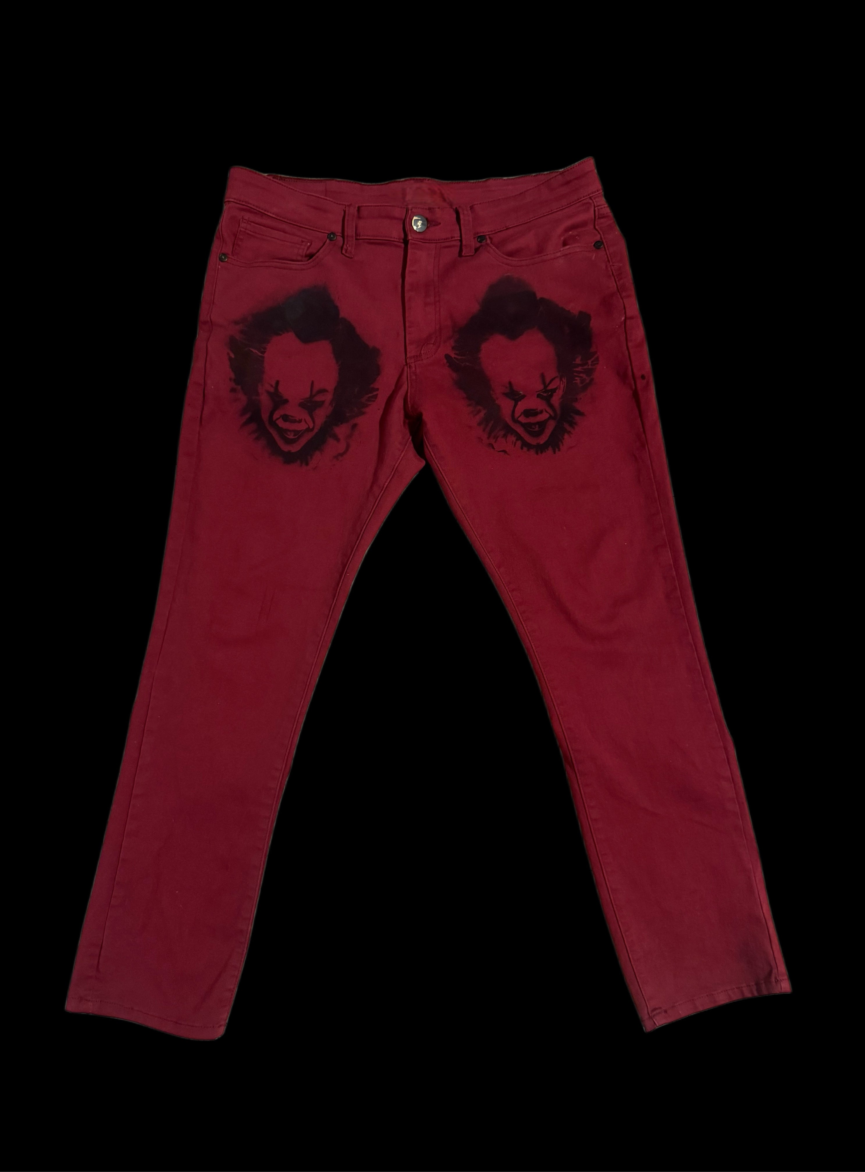 PENNYW!SE RED SLIM FIT JEANS